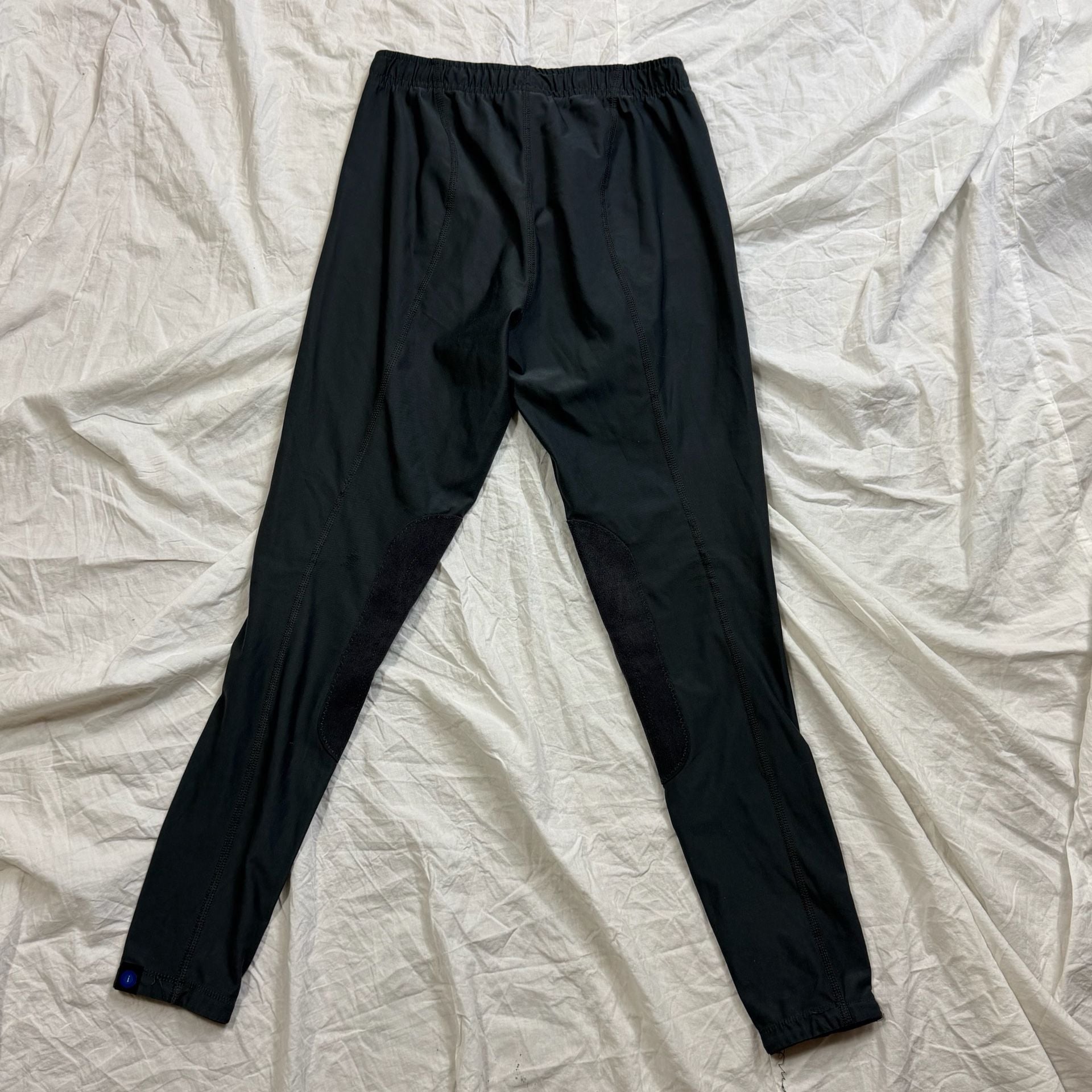 Irideon Riding Tights Black Knee Patch Breeches 7