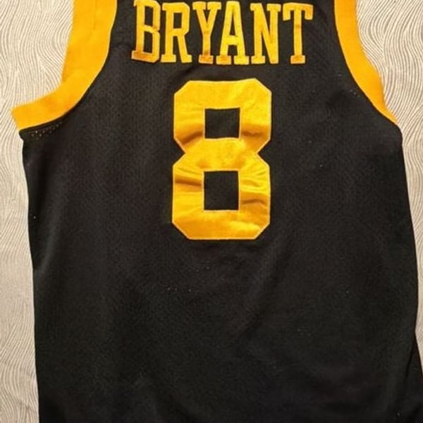 Nike Kobe Bryant Los Angeles Lakers Rewind #8 Jersey Size M Black