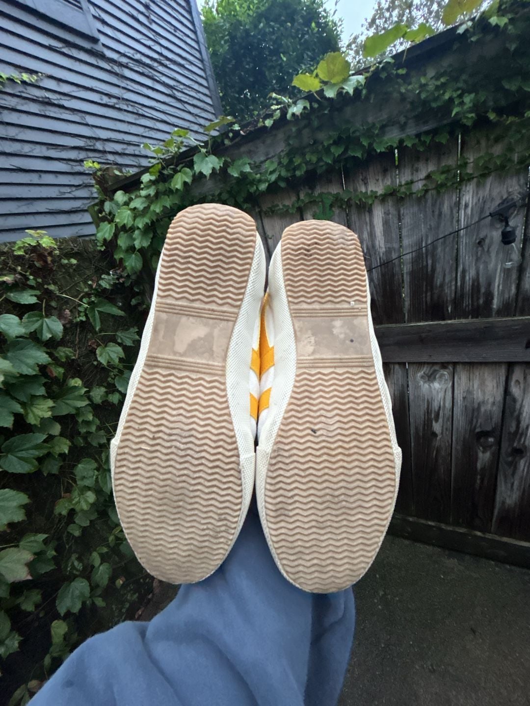Gola CLA548 Womens Size 9 White Yellow Sneakers 5