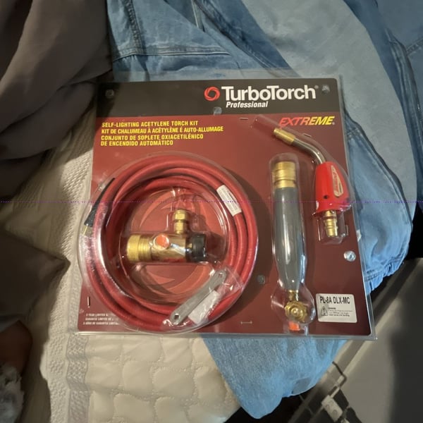 TurboTorch PL-8A DLX-MC Self-Lighting Acetylene Torch Kit