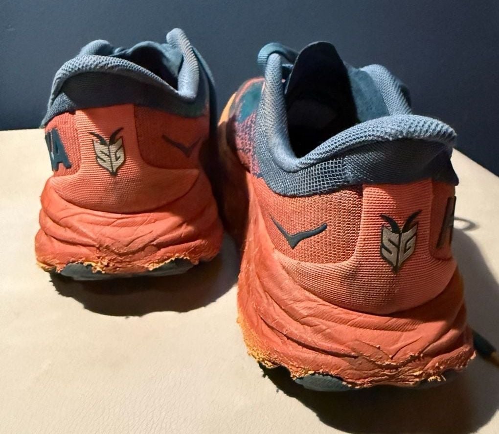 Hoka Speedgoat 5 Size 8B Blue Coral Trail Running Shoes 3