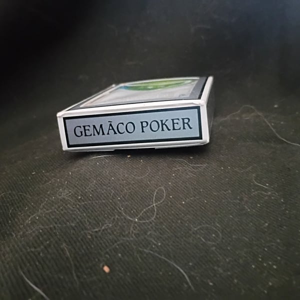 Gemaco Poker Playing Cards Deck European Paper