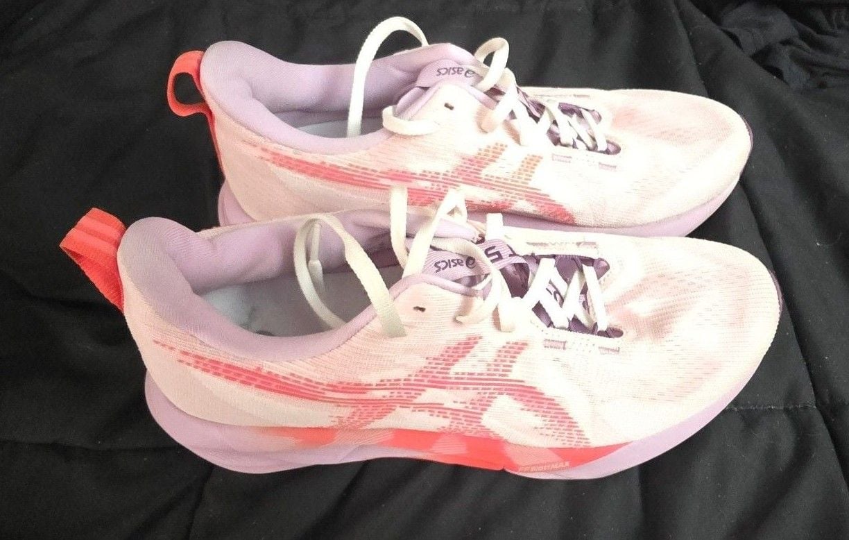 ASICS Novablast 5 Running Shoes Coral Reef Pink 2