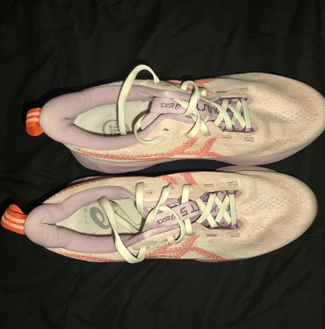 ASICS Novablast 5 Running Shoes Coral Reef Pink 3