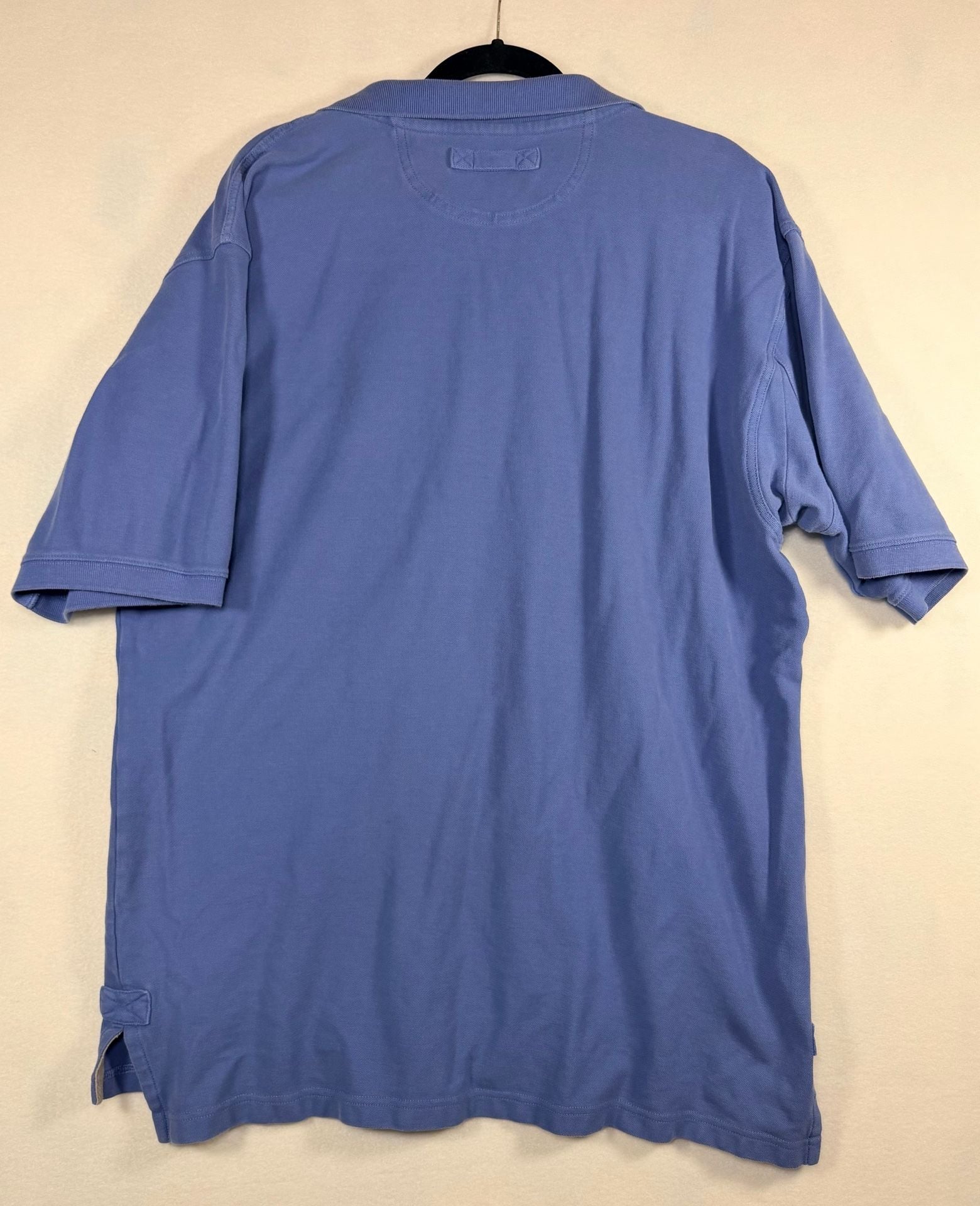 Duluth Trading Co. Men’s Polo Shirt, Large Tall, Sea Blue, 100% Cotton Short Sleeve 5