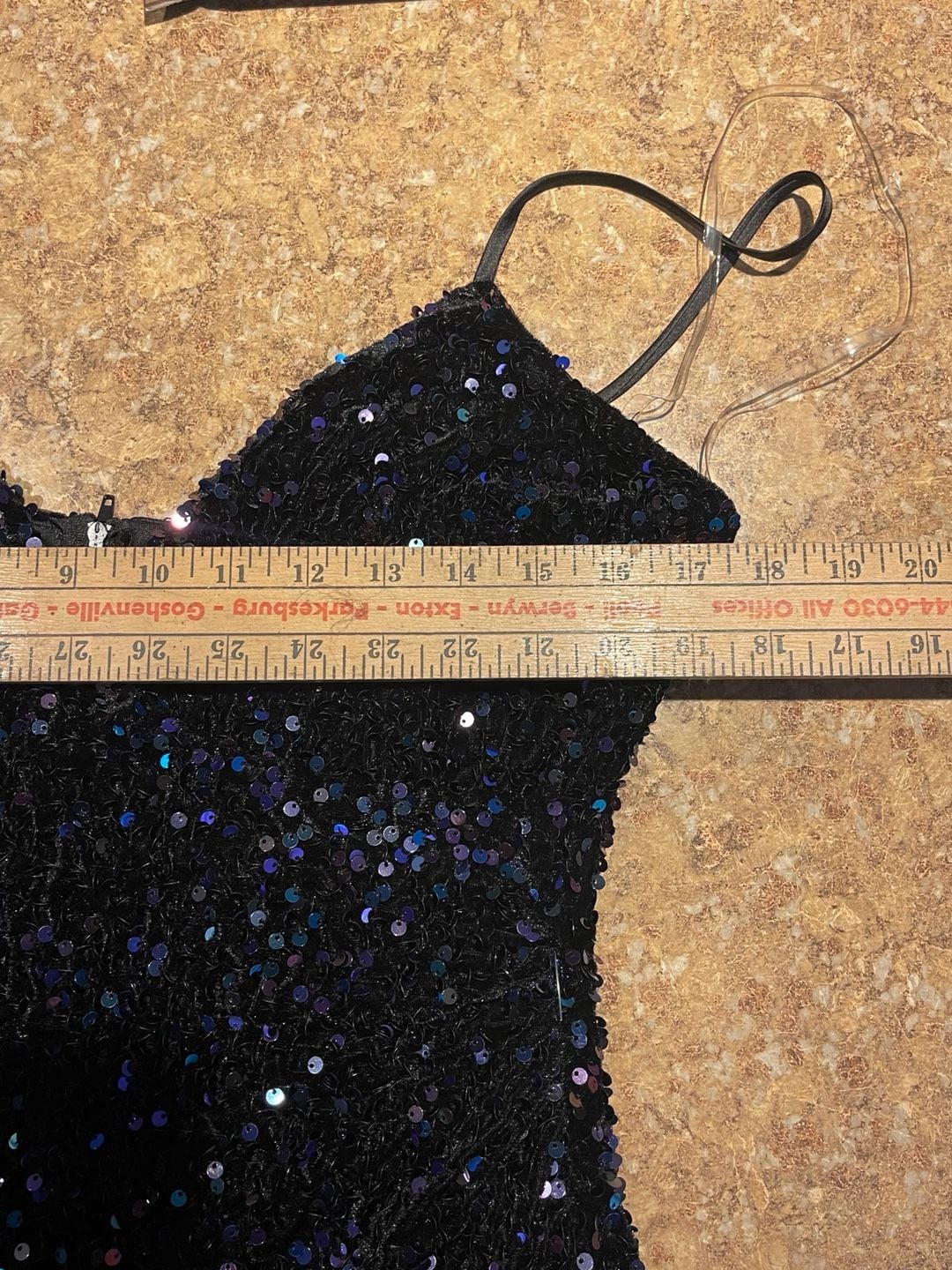 Black Sequin Mini DressHomecoming Formal Cocktail Party Y2K L 10