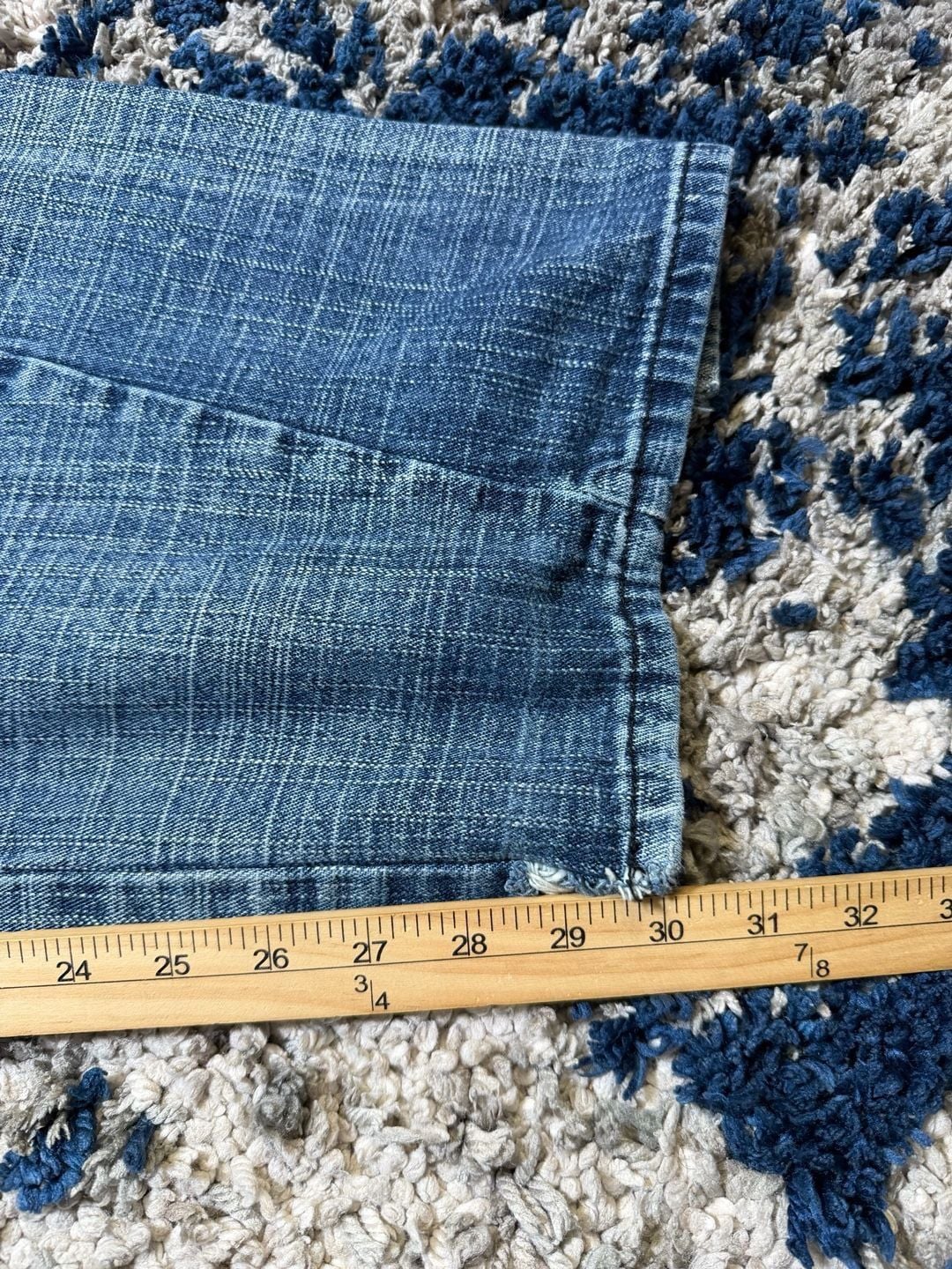 Akademiks Jeans Size 40 Blue Denim Y2K Patches Baggy 7