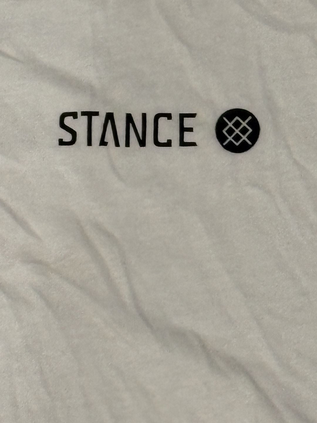 Stance The Crew T Size M White Cotton T-Shirt 3