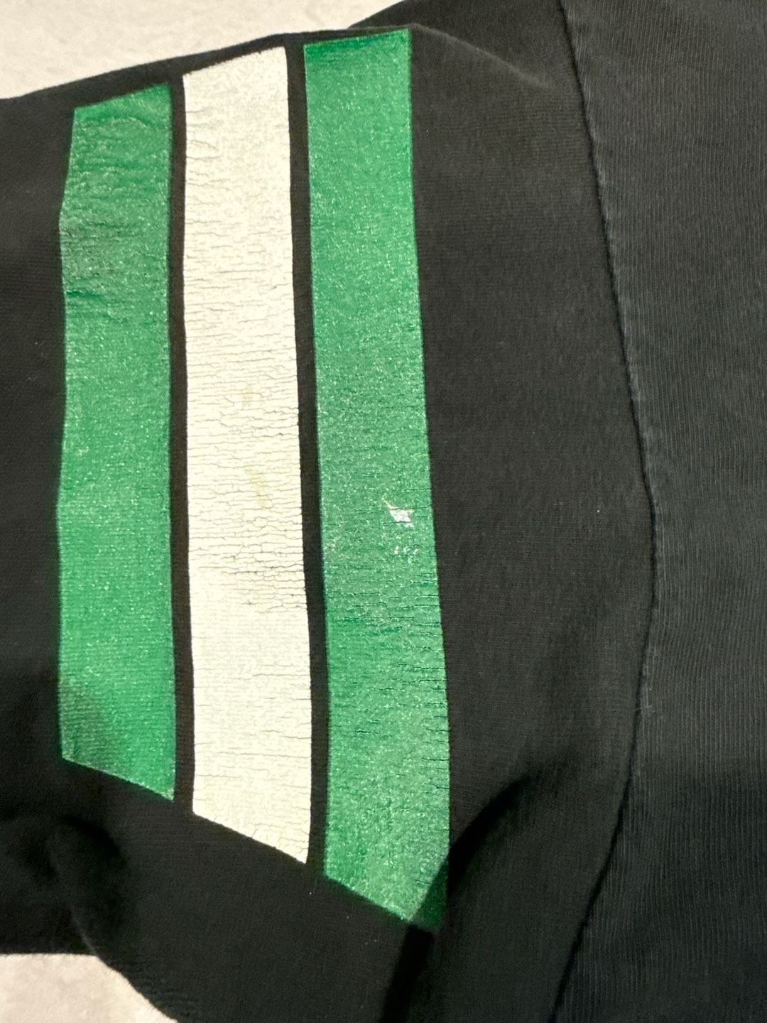  Salem Sportswear Boston Celtics T-Shirt Size XL Black Vintage NBA 10
