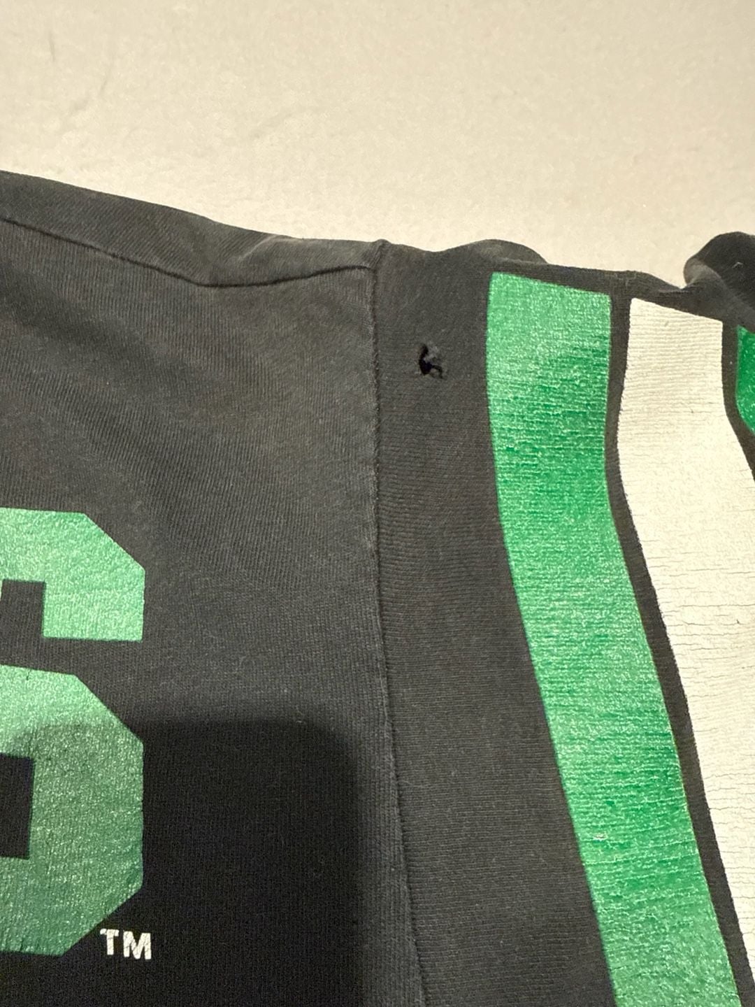  Salem Sportswear Boston Celtics T-Shirt Size XL Black Vintage NBA 14