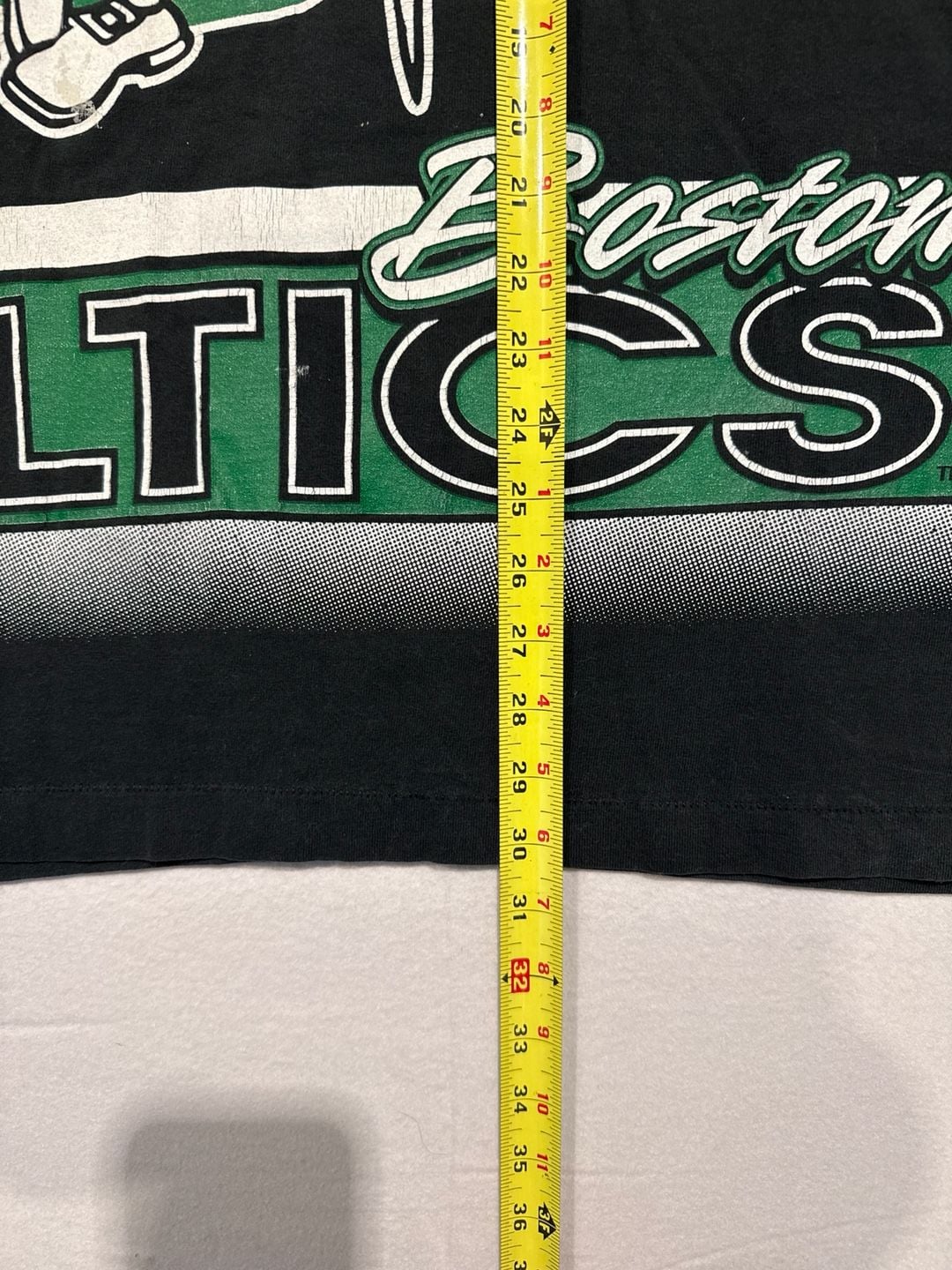  Salem Sportswear Boston Celtics T-Shirt Size XL Black Vintage NBA 15