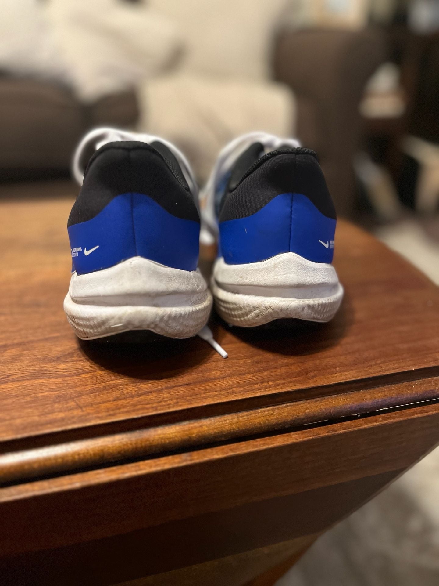 Nike Air Winflo 9 Men's Running Shoes DD6203-004 Blue Black White 3