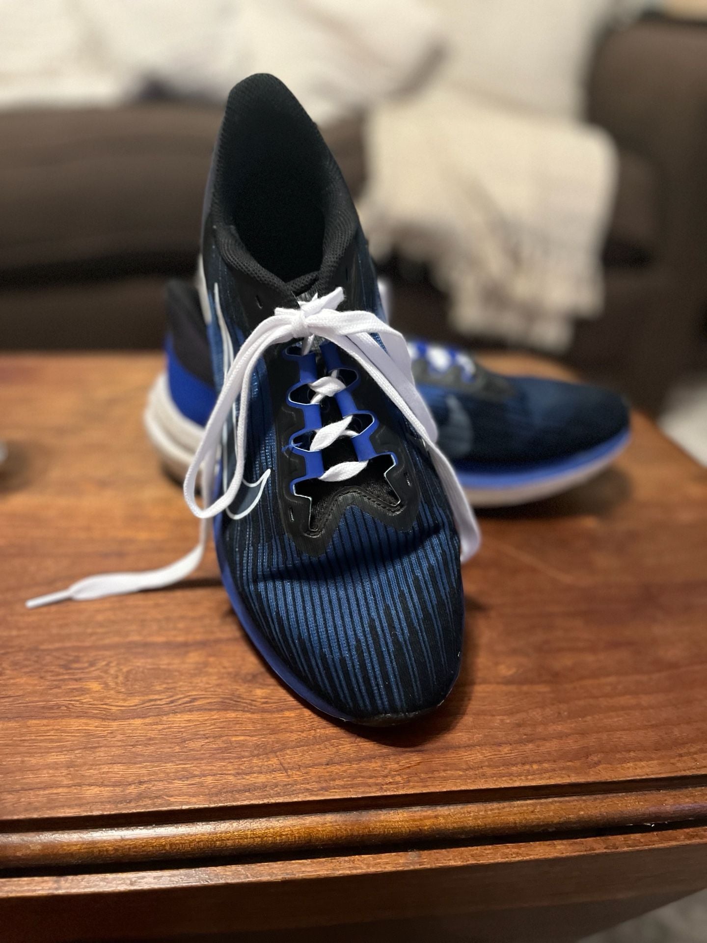 Nike Air Winflo 9 Men's Running Shoes DD6203-004 Blue Black White 5