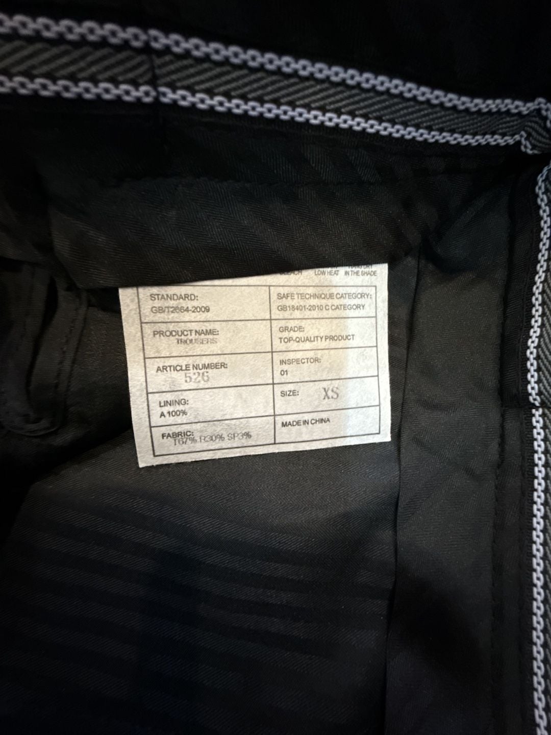 Ghnxey Double Breasted Suit Blue 7