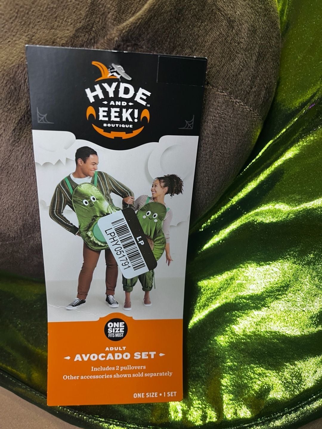 Hyde and Eek! Boutique Adult Avocado Set One Size Halloween Costume 2