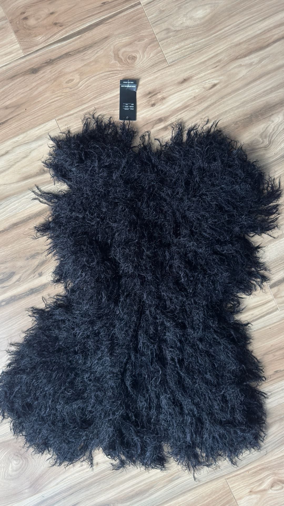 Y2k Vertigo Shaggy Vest XS/S 3
