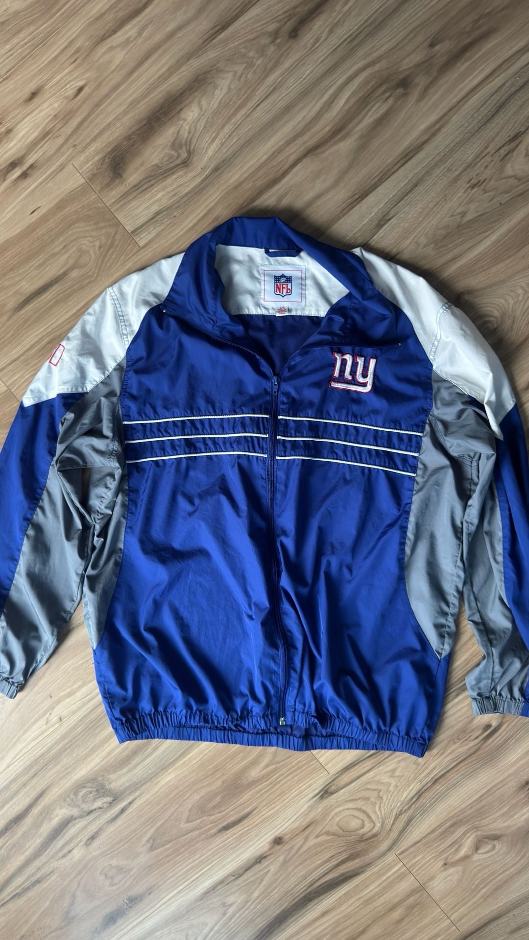 Mens Vintage NFL New York Giants Sports Illustrated Windbreaker 2