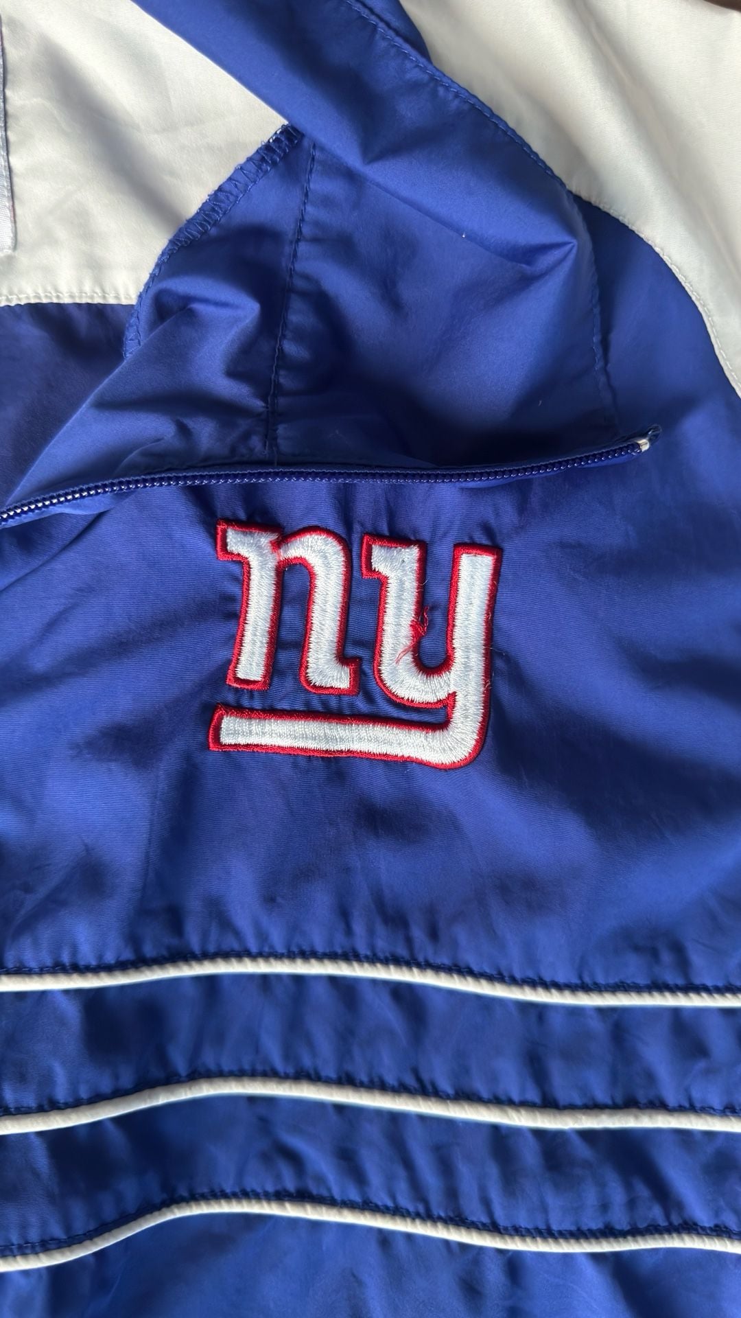 Mens Vintage NFL New York Giants Sports Illustrated Windbreaker 5