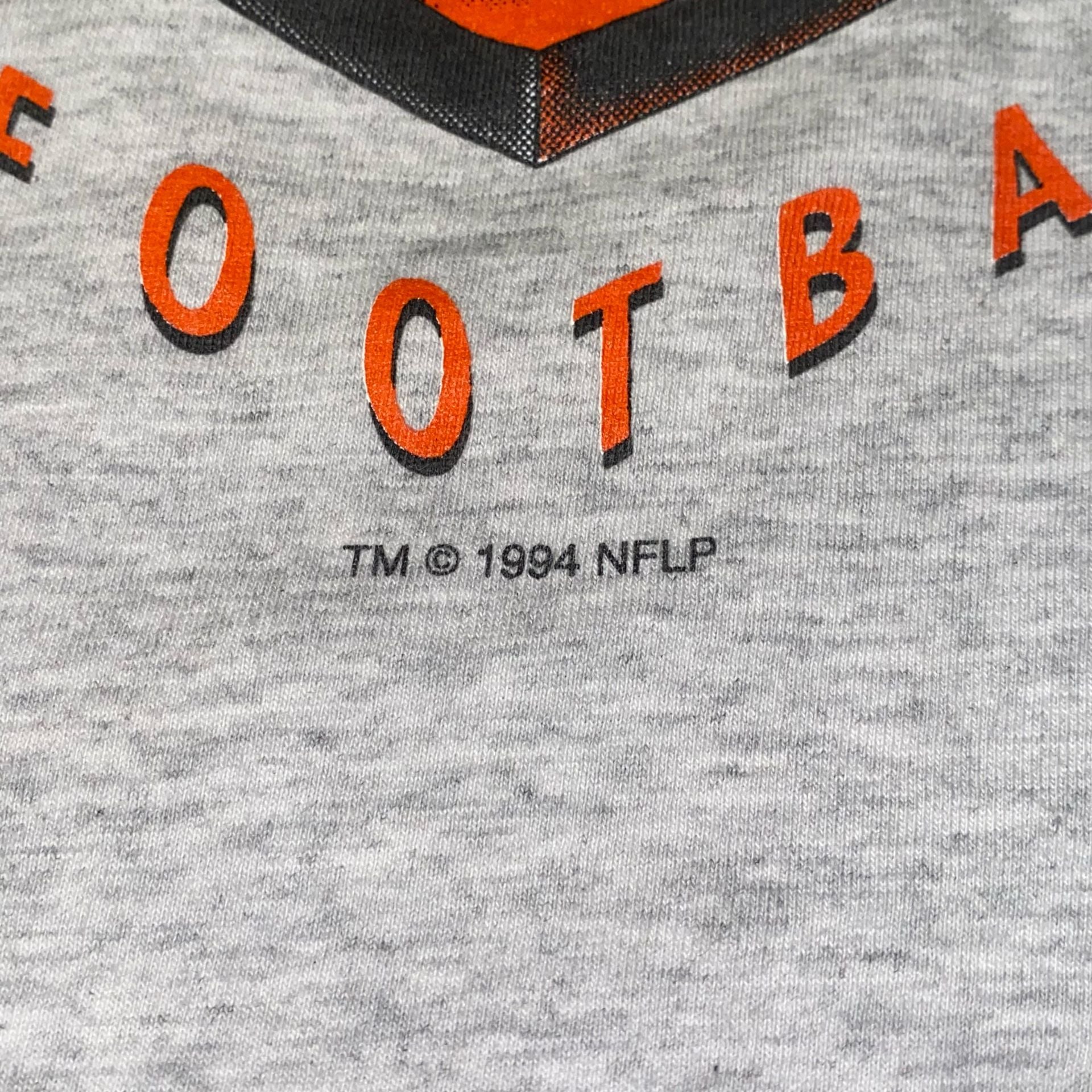 Magic Johnson T's Cleveland Browns T-Shirt Large Gray Vintage 1994 NFL 3