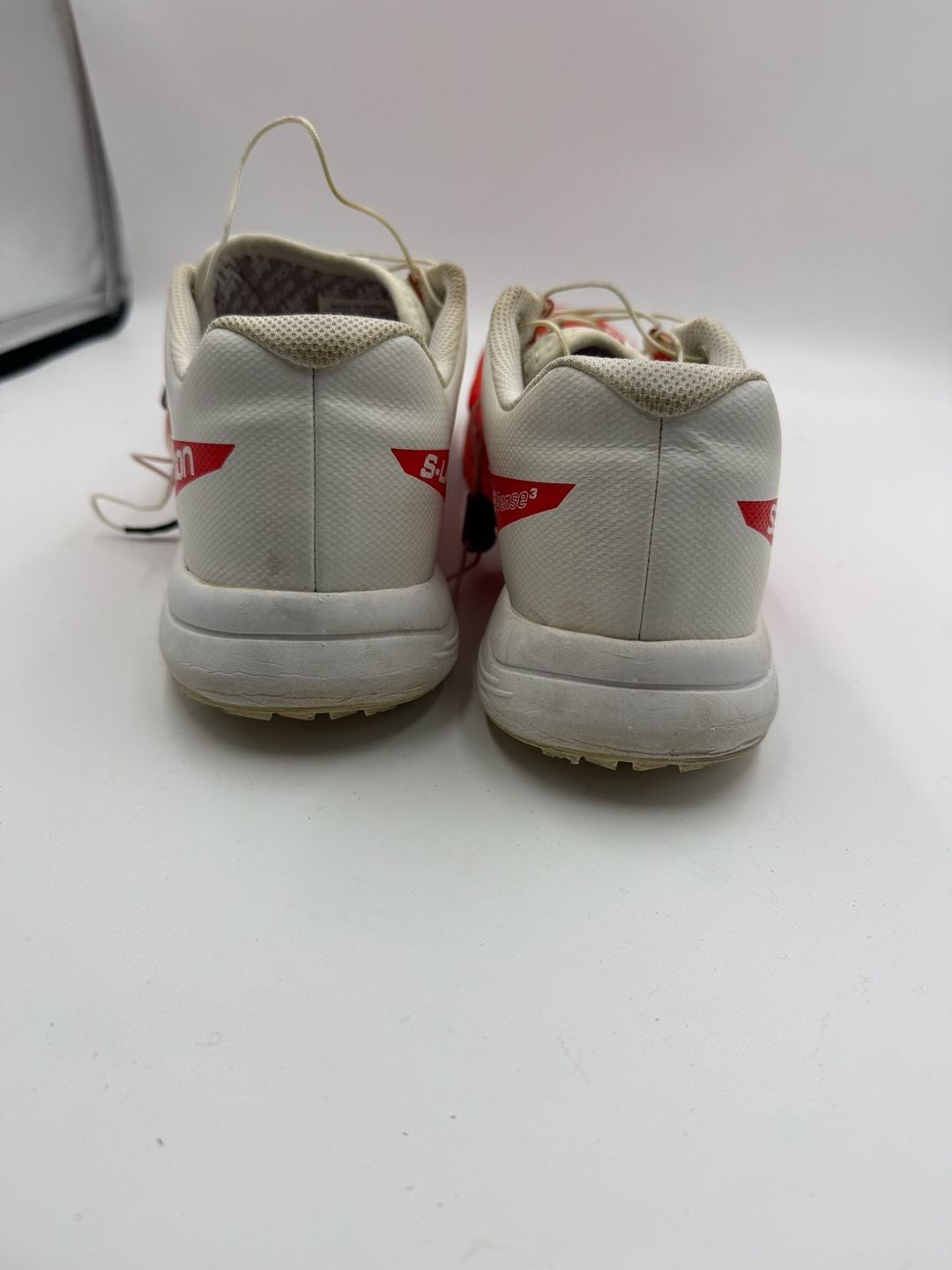 Salomon S-Lab Sense 3 Size 11.5 Red White Running Shoes 6