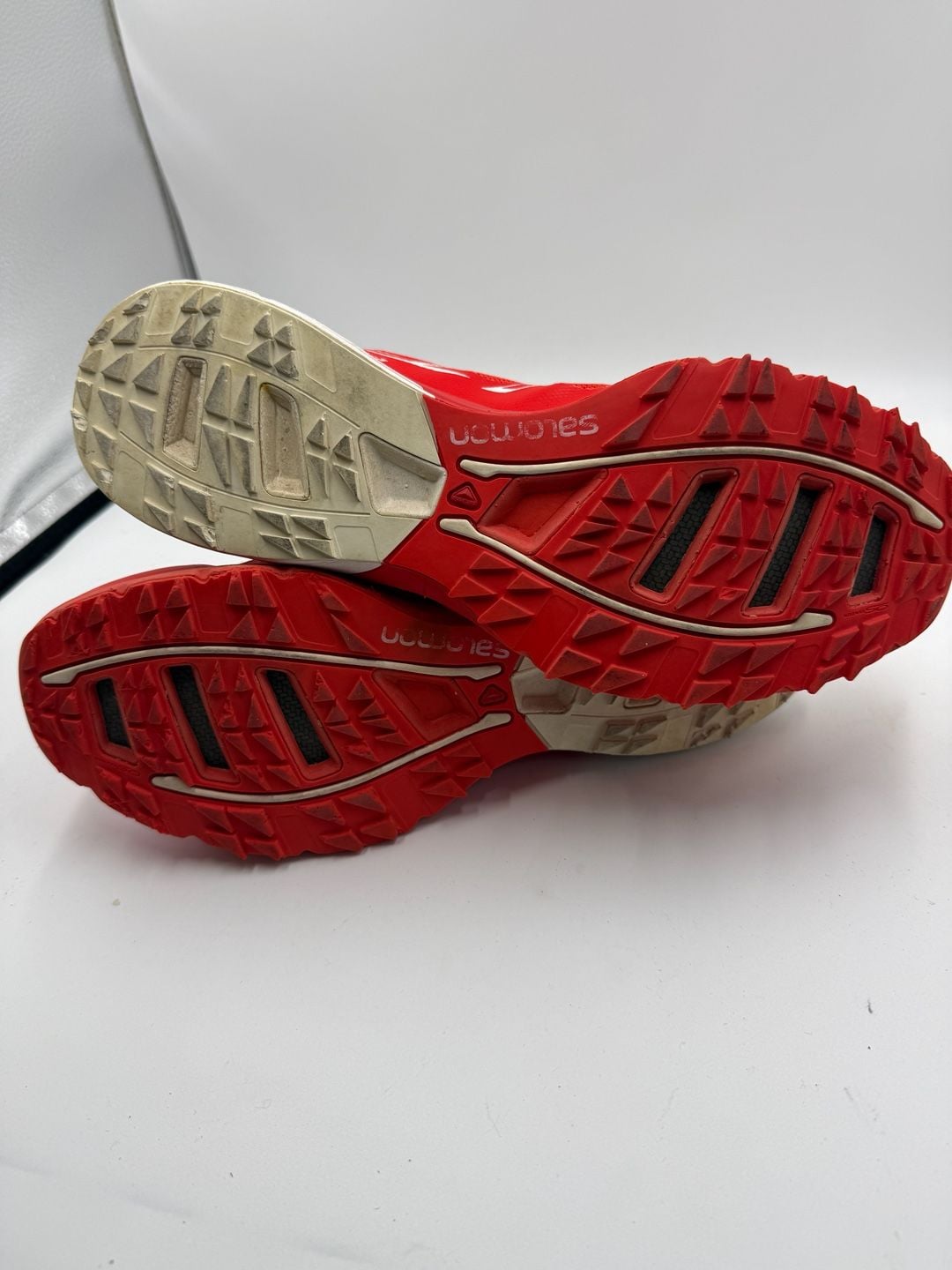 Salomon S-Lab Sense 3 Size 11.5 Red White Running Shoes 7
