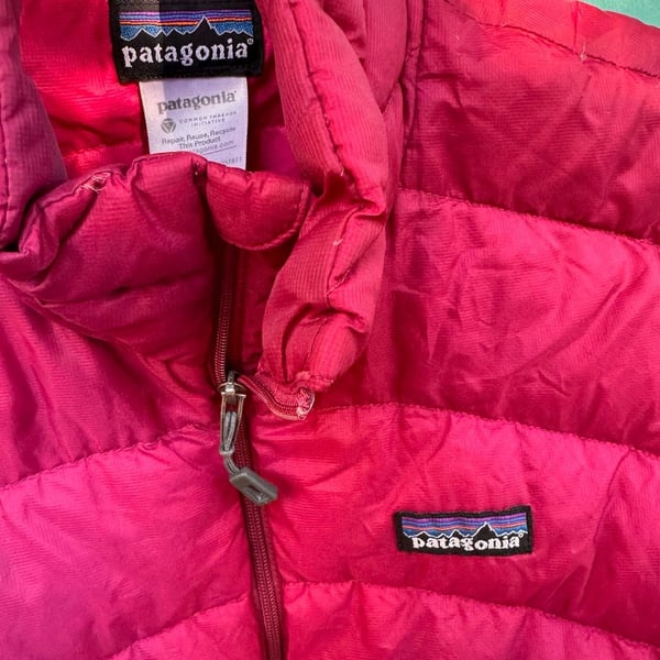 Patagonia Down Sweater Jacket Pink Puffer