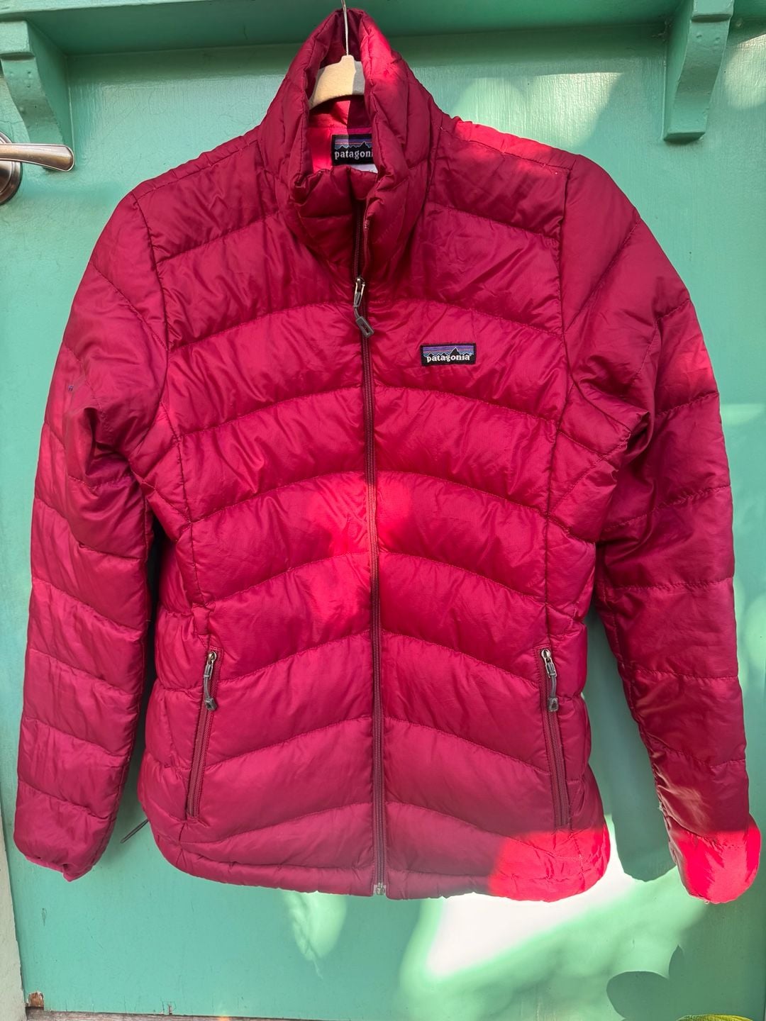 Patagonia Down Sweater Jacket Pink Puffer 3
