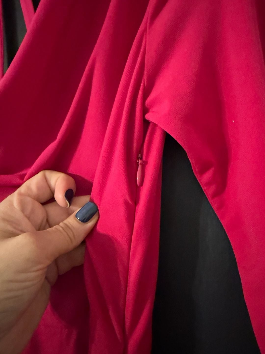 GUESS Ruched Cowl Neck Dress Size 6 Pink Cocktail 6