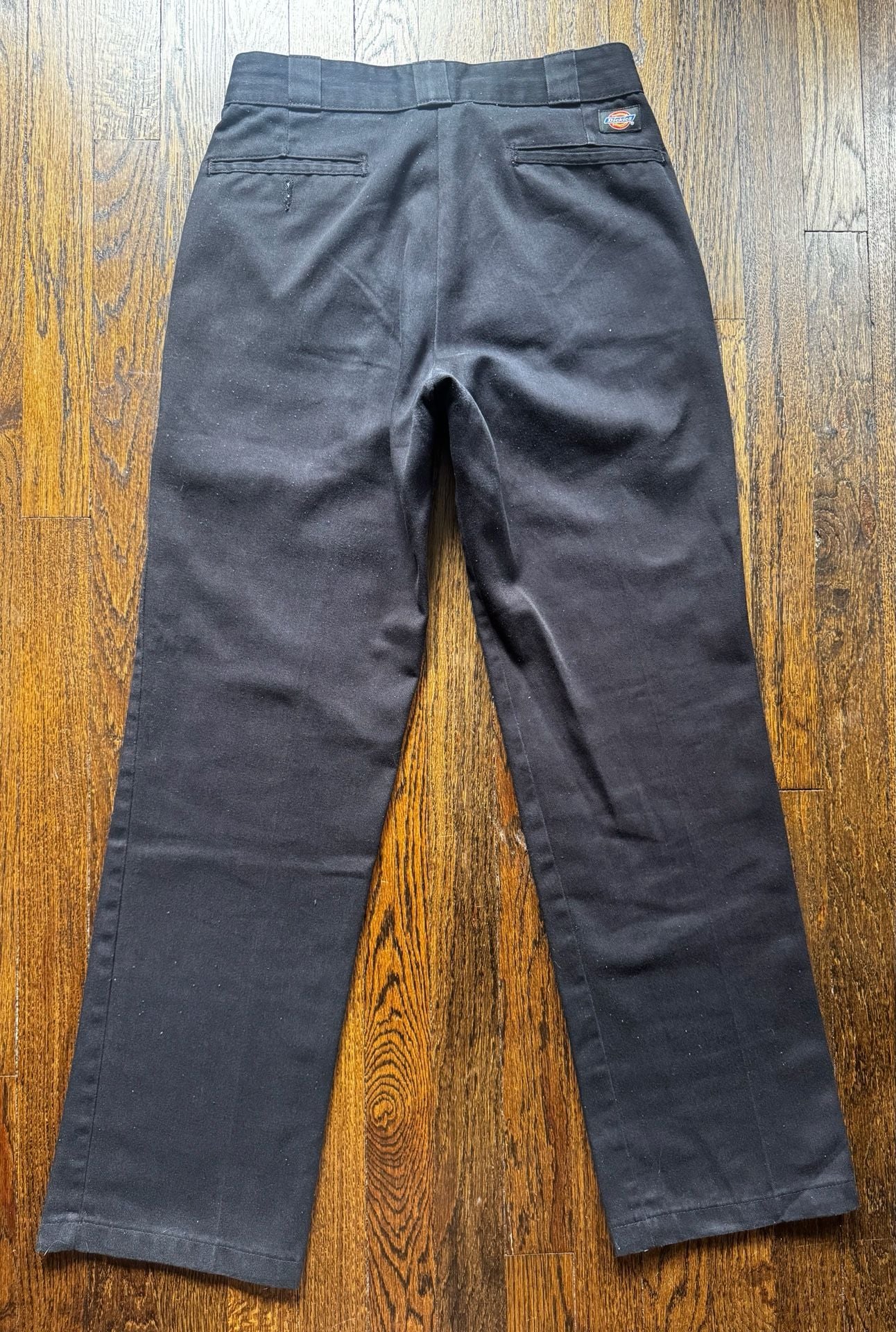 VINTAGE 00s Dickies 874 ORIGINAL WORK PANTS BLACK HONDURAS Y2K SKATER STREETWEAR 5