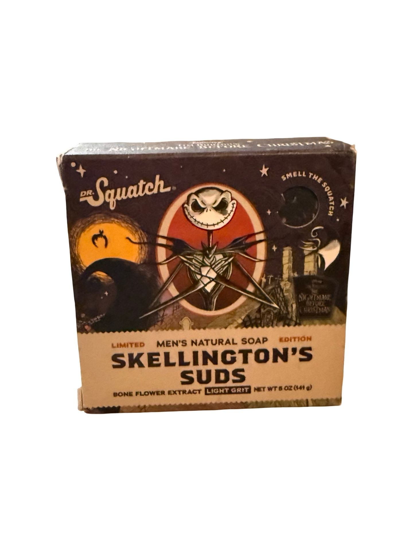 Dr. Squatch Limited Edition Skellington's Suds Mens Natural Bar Soap 5 oz 2