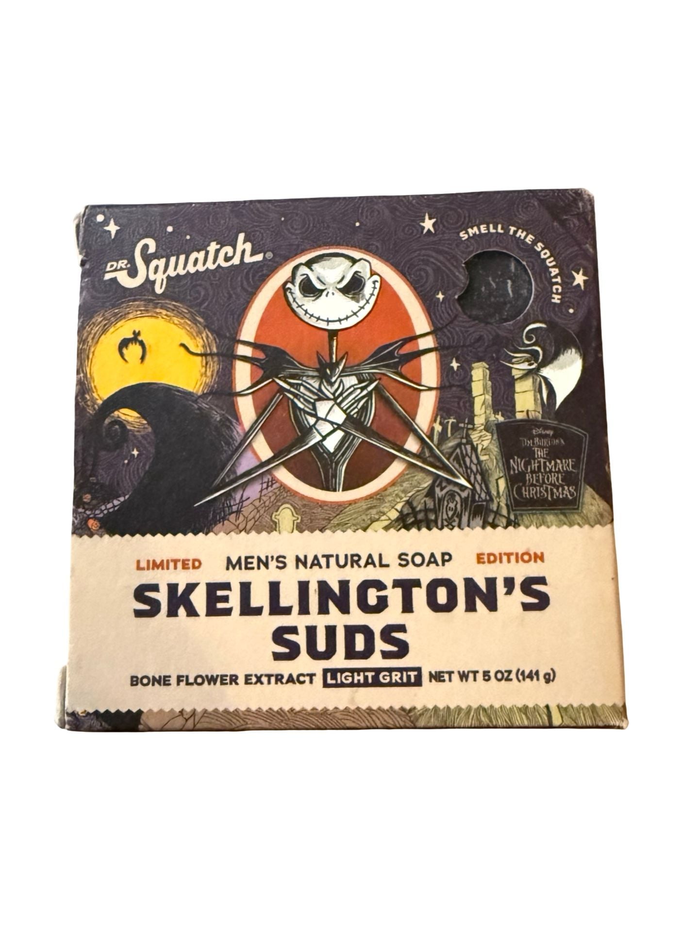 Dr. Squatch Limited Edition Skellington's Suds Mens Natural Bar Soap 5 oz 3