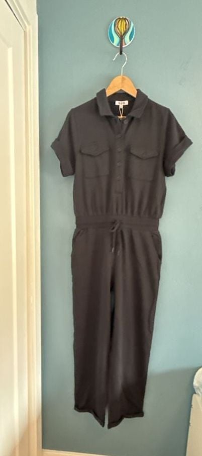 525 Utility Jumpsuit Size M Black 2