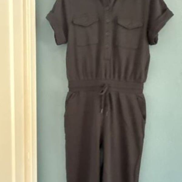 525 Utility Jumpsuit Size M Black