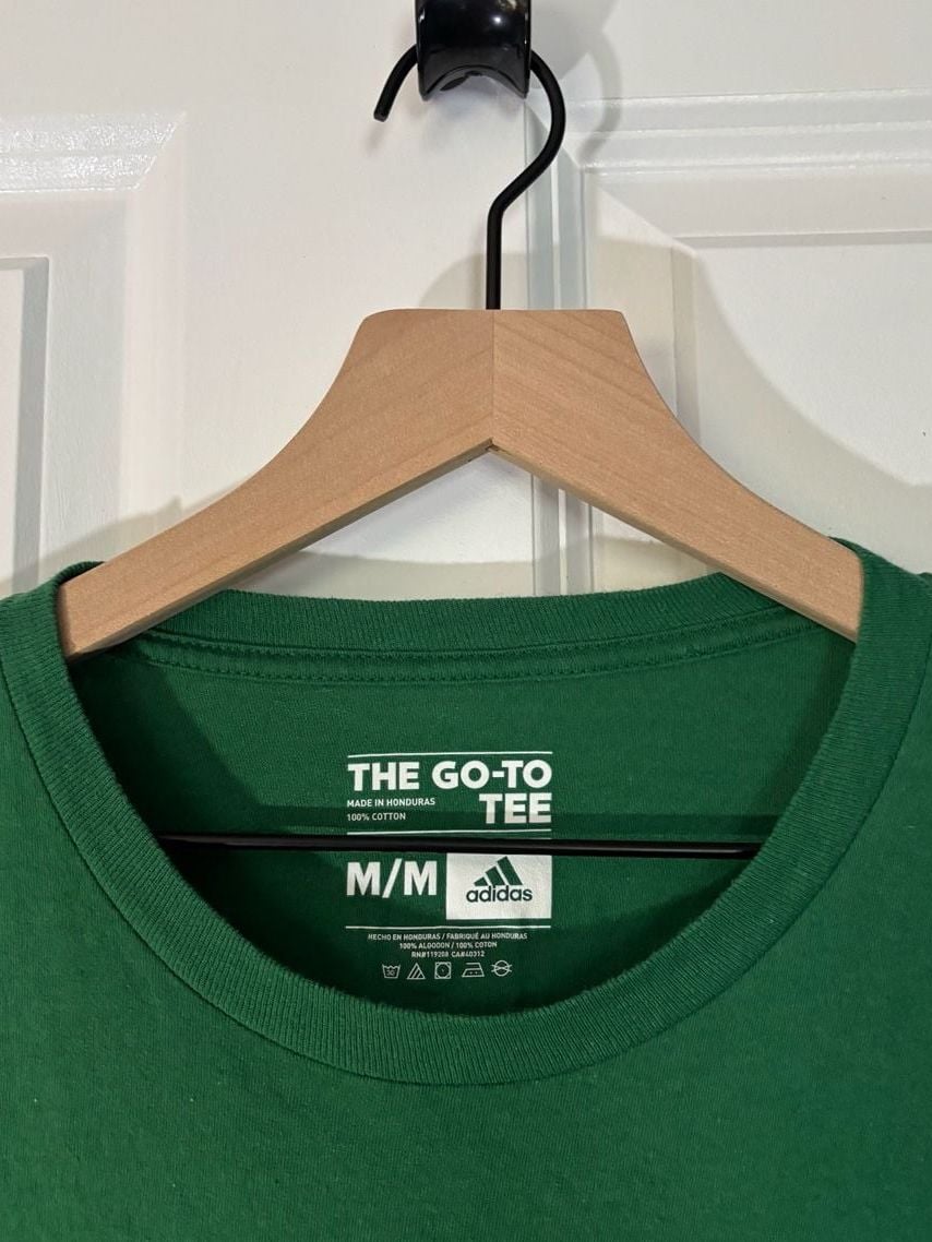 Adidas Boston Celtics Larry Bird 33 T-Shirt Size M Green Like New! 6