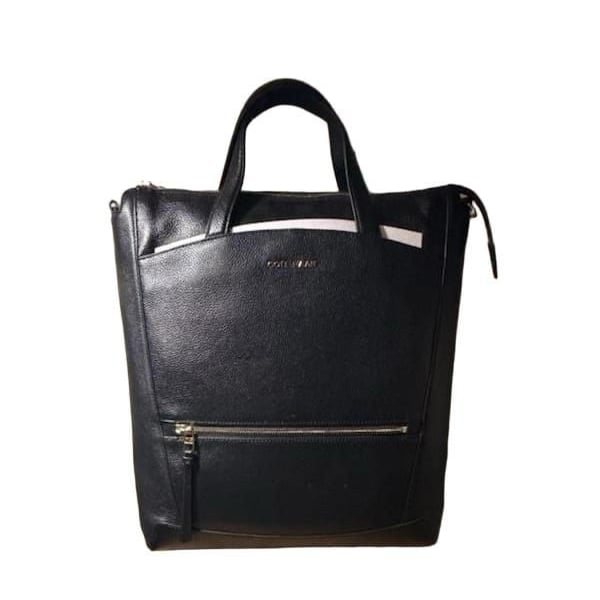 Cole Haan Essential Convertible Backpack Black Leather