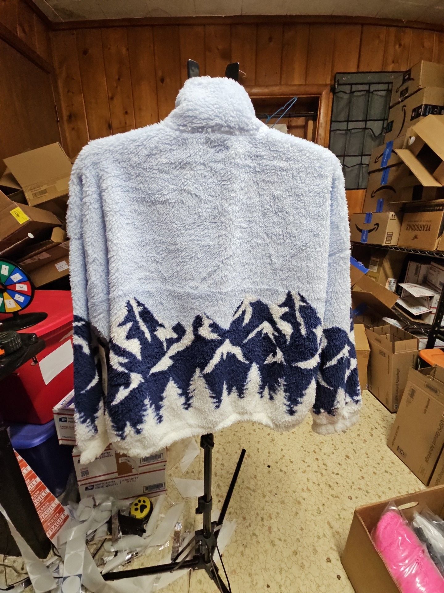 (329) No Boundaries Plush Half-Zip Pullover 5