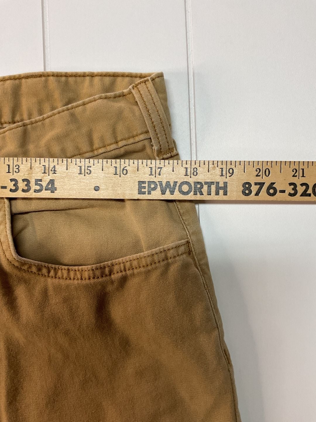 Carhartt 102517 Rugged Flex Pant Size 36x30 Brown Canvas Relaxed Fit 5
