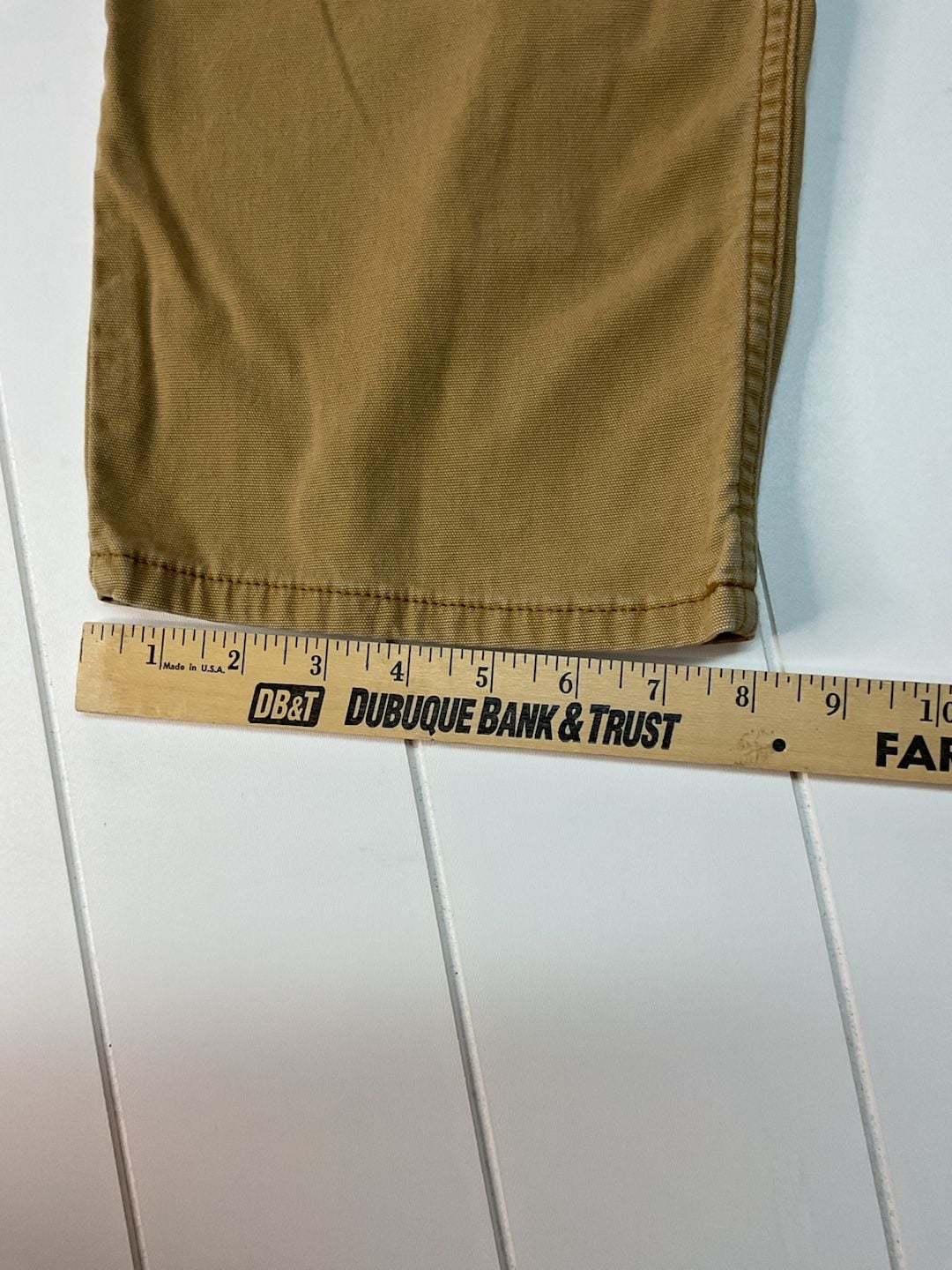 Carhartt 102517 Rugged Flex Pant Size 36x30 Brown Canvas Relaxed Fit 8