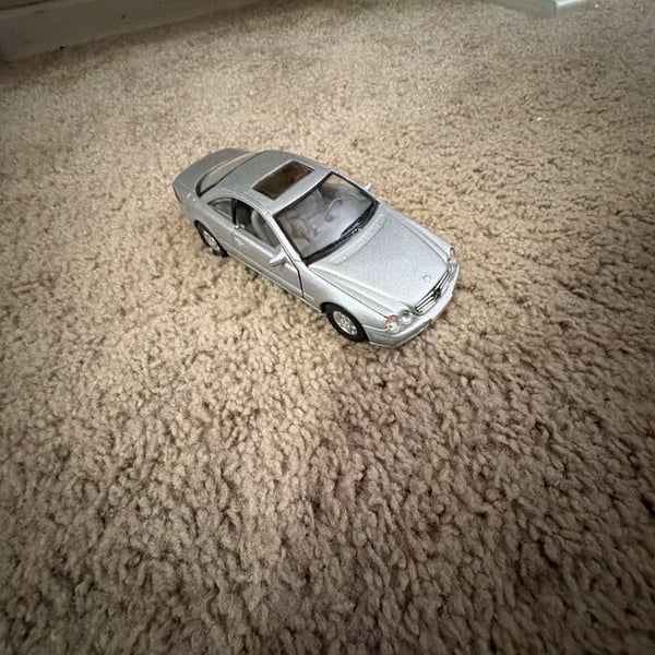 Kinsmart Mercedes-Benz CL500 Silver Diecast Model Car