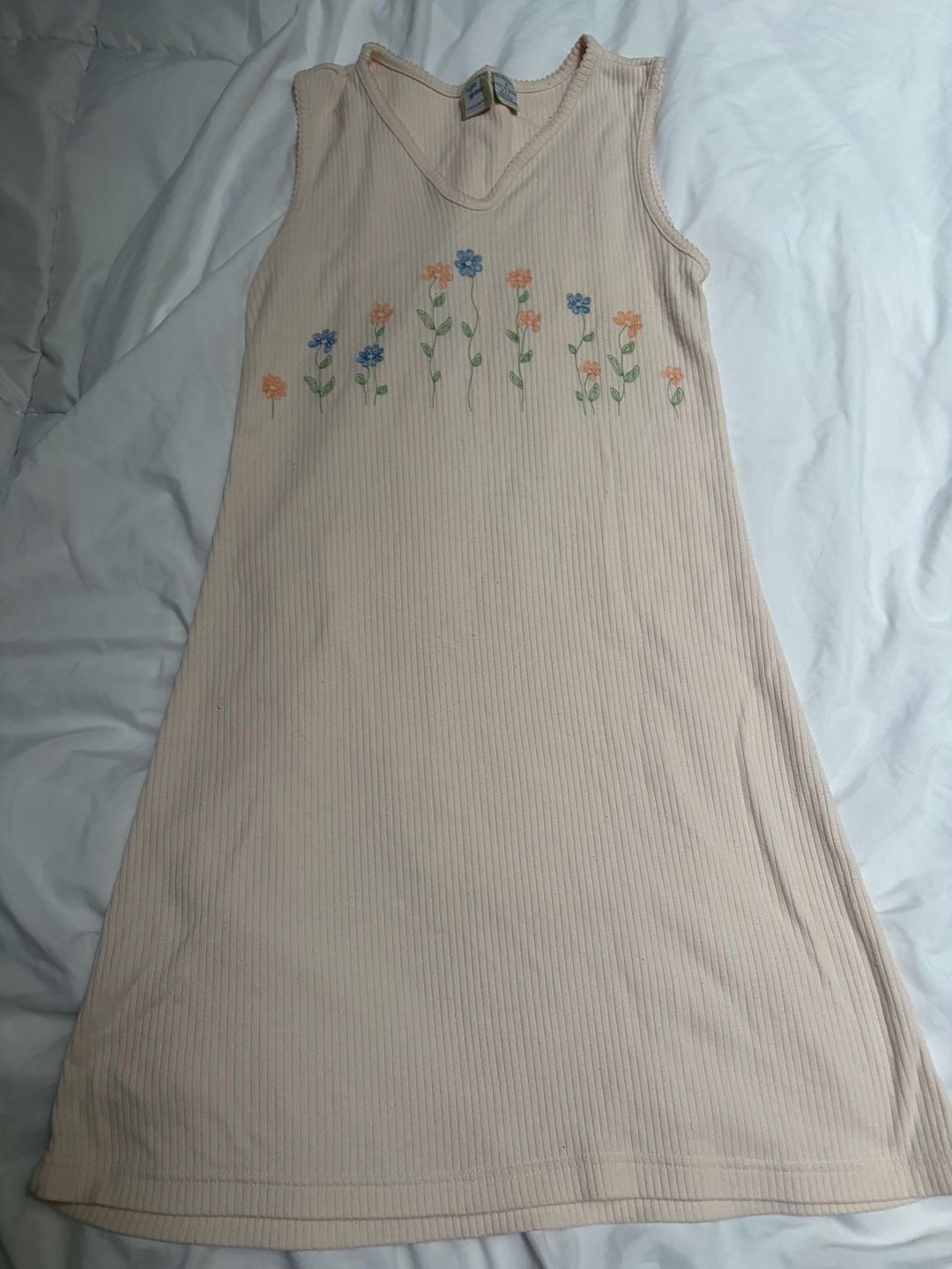 Age Group Intimates Nightgown Size S Pink Floral Embroidered 2