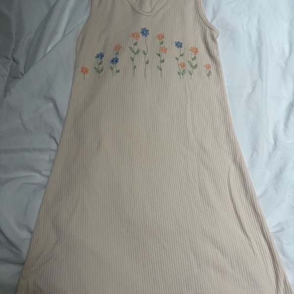 Age Group Intimates Nightgown Size S Pink Floral Embroidered