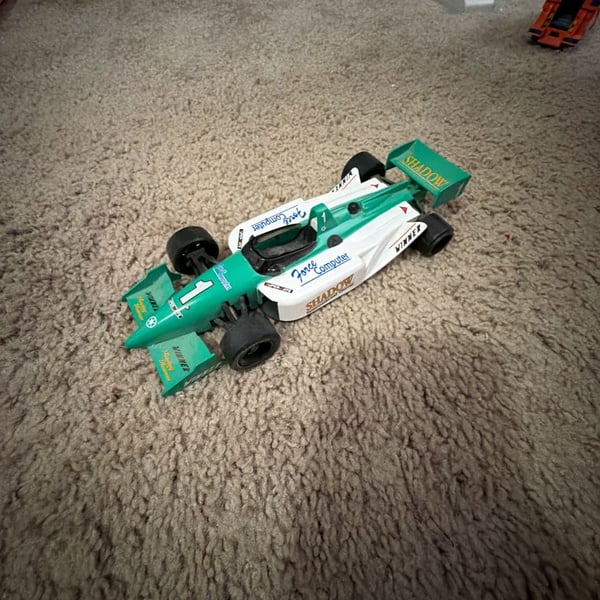 FORMULA 1 DIECAST CAR Force Computer SHADOW International Group WINNER Good Year