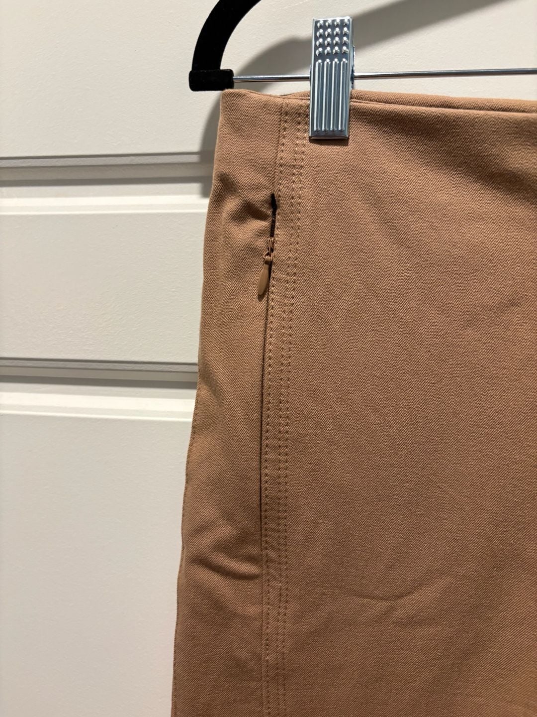 Club Monaco Ponte Pants Size 6 Brown Skinny Seamed Leggings 4