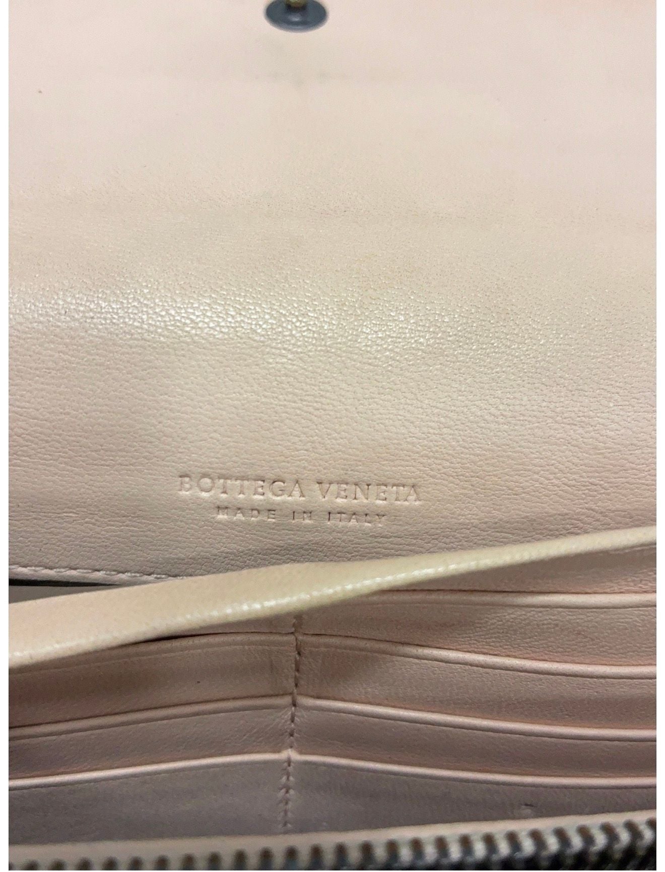 Bottega Veneta Intrecciato Weave Continental Wallet Pink Leather 9