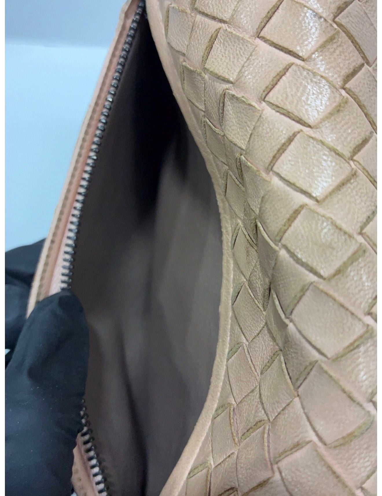 Bottega Veneta Intrecciato Weave Continental Wallet Pink Leather 11