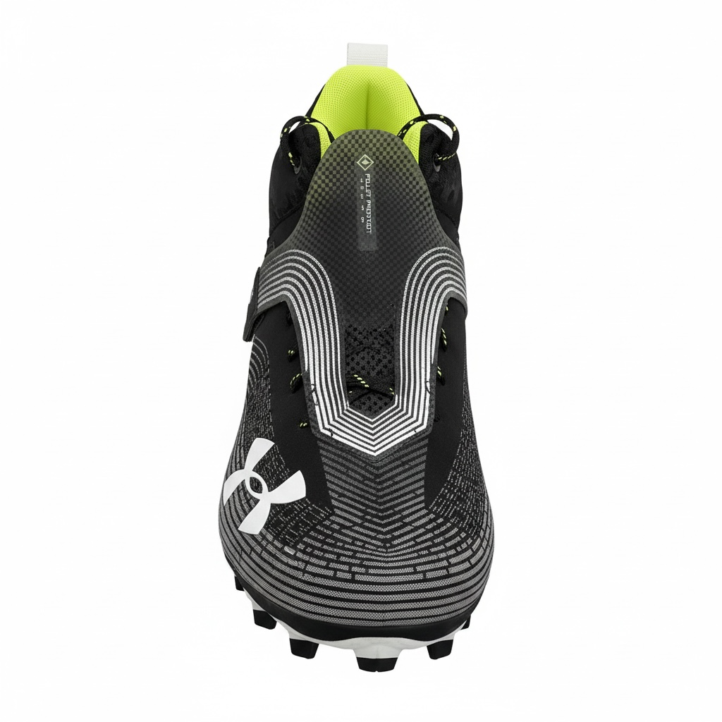 Under Armour Highlight Hammer MC Football Cleats Size 13 Black White 2