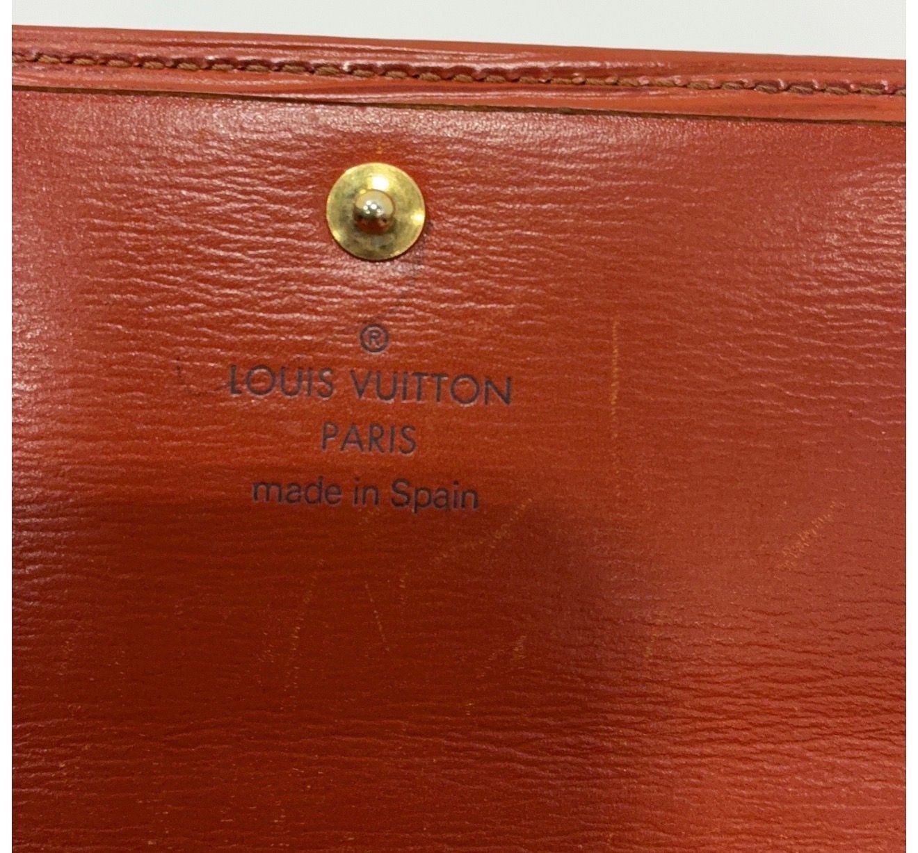 Louis Vuitton Epi Porte Tresor International Wallet Brown Leather 8