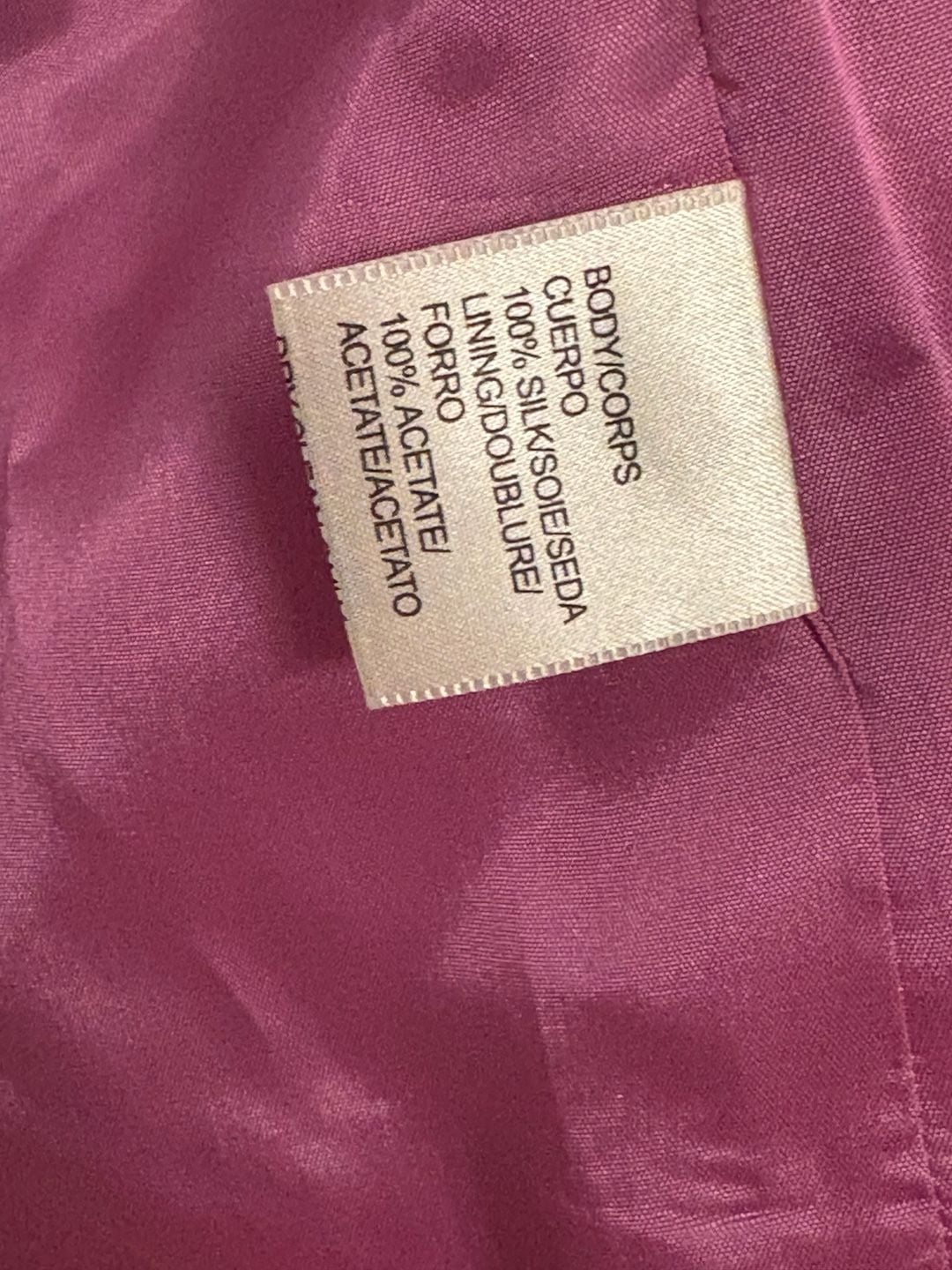 JS Collections Floral Silk Jacket Size 6 8