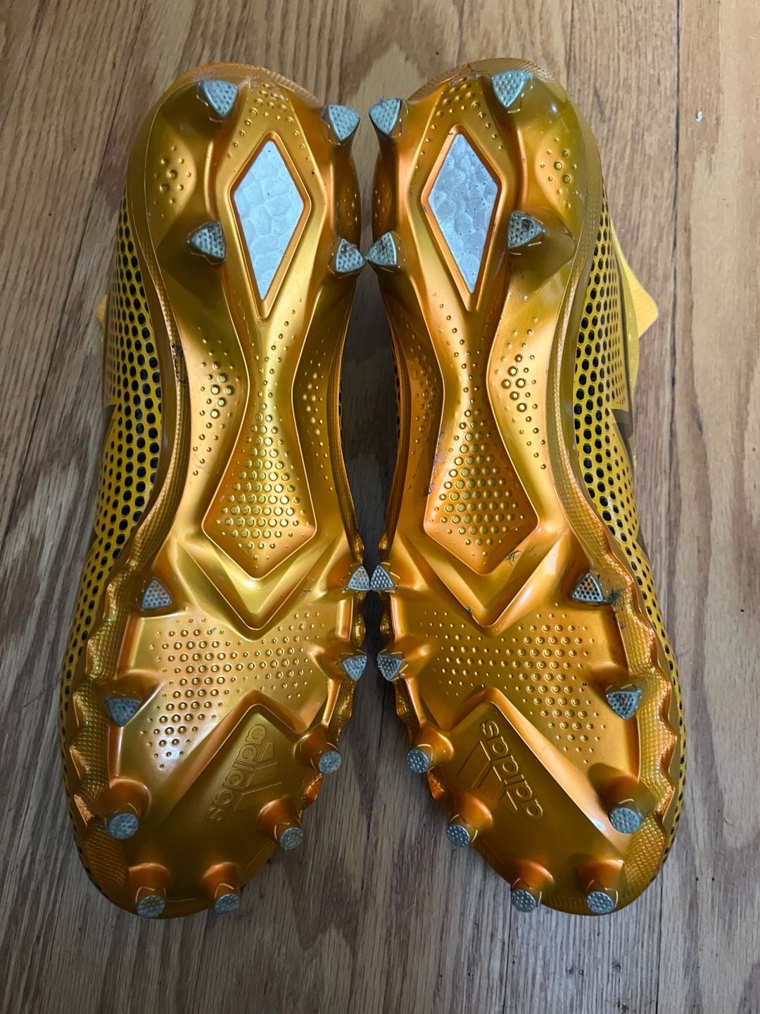 Adidas Freak Ultra 22 Primeknit Size 11 Gold Black Football Cleats 7
