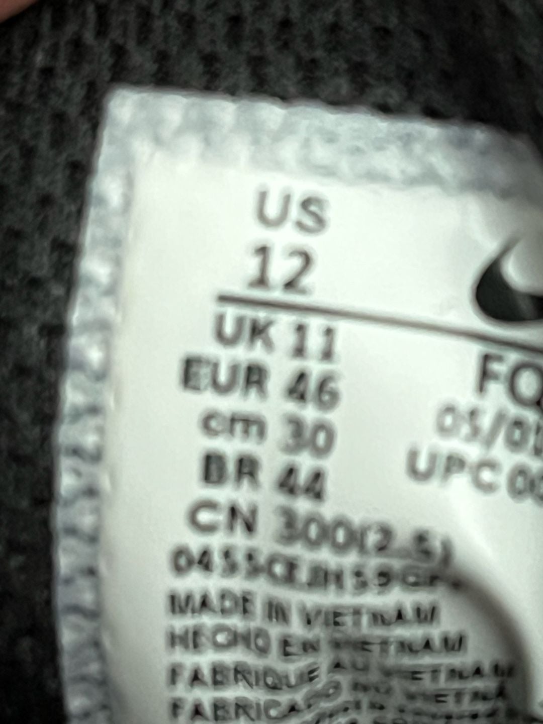 Nike MC Trainer 3 Black Sneakers 10